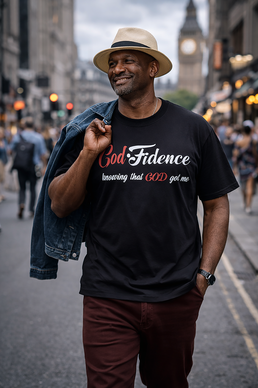GodFidence Tee — Knowing That GOD Got Me