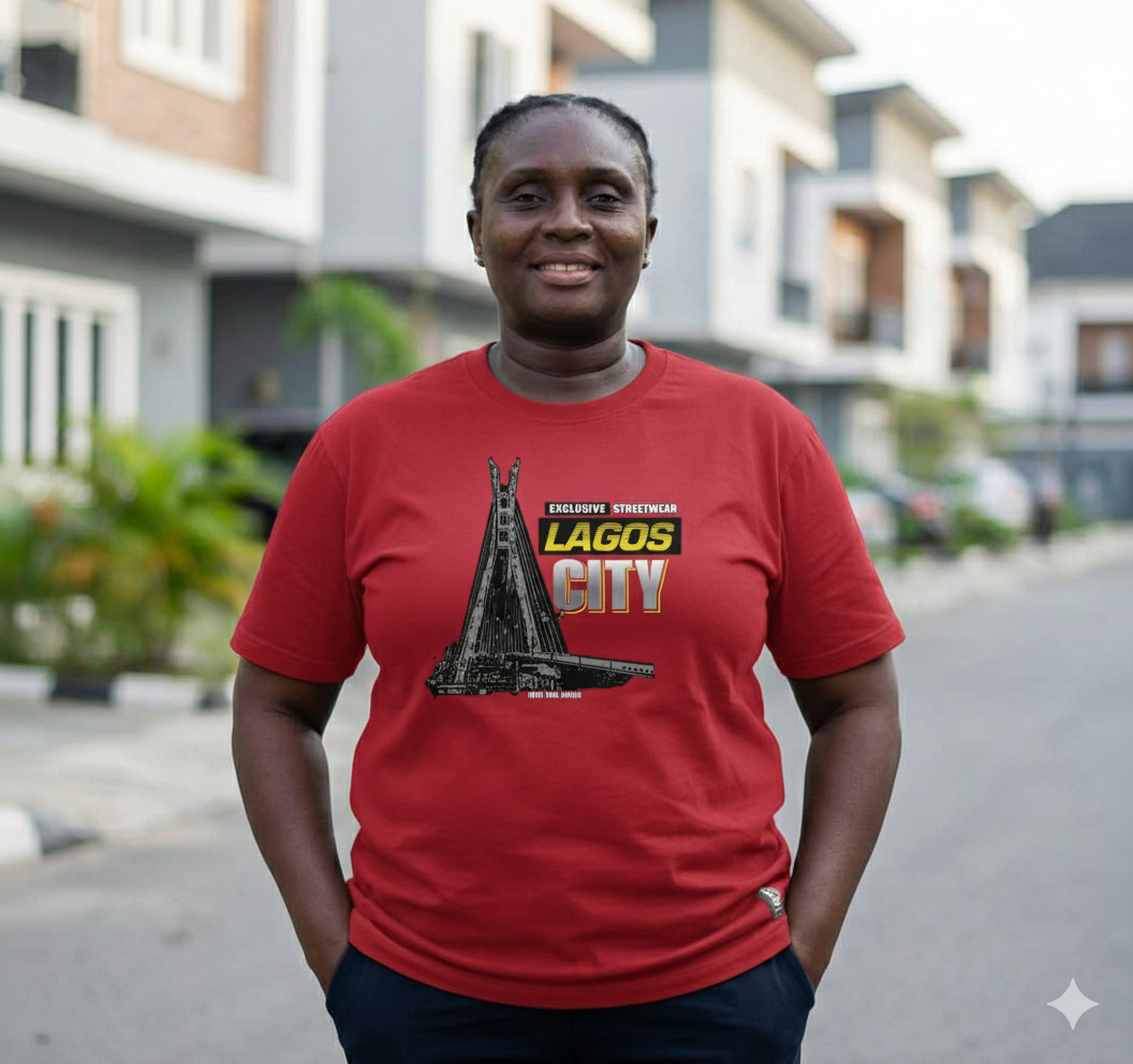 Lagos City Streetwear Unisex t-shirt