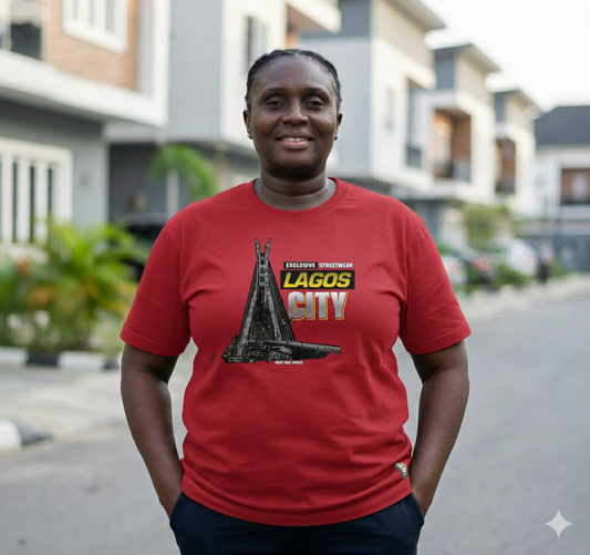 Lagos City Streetwear Unisex t-shirt