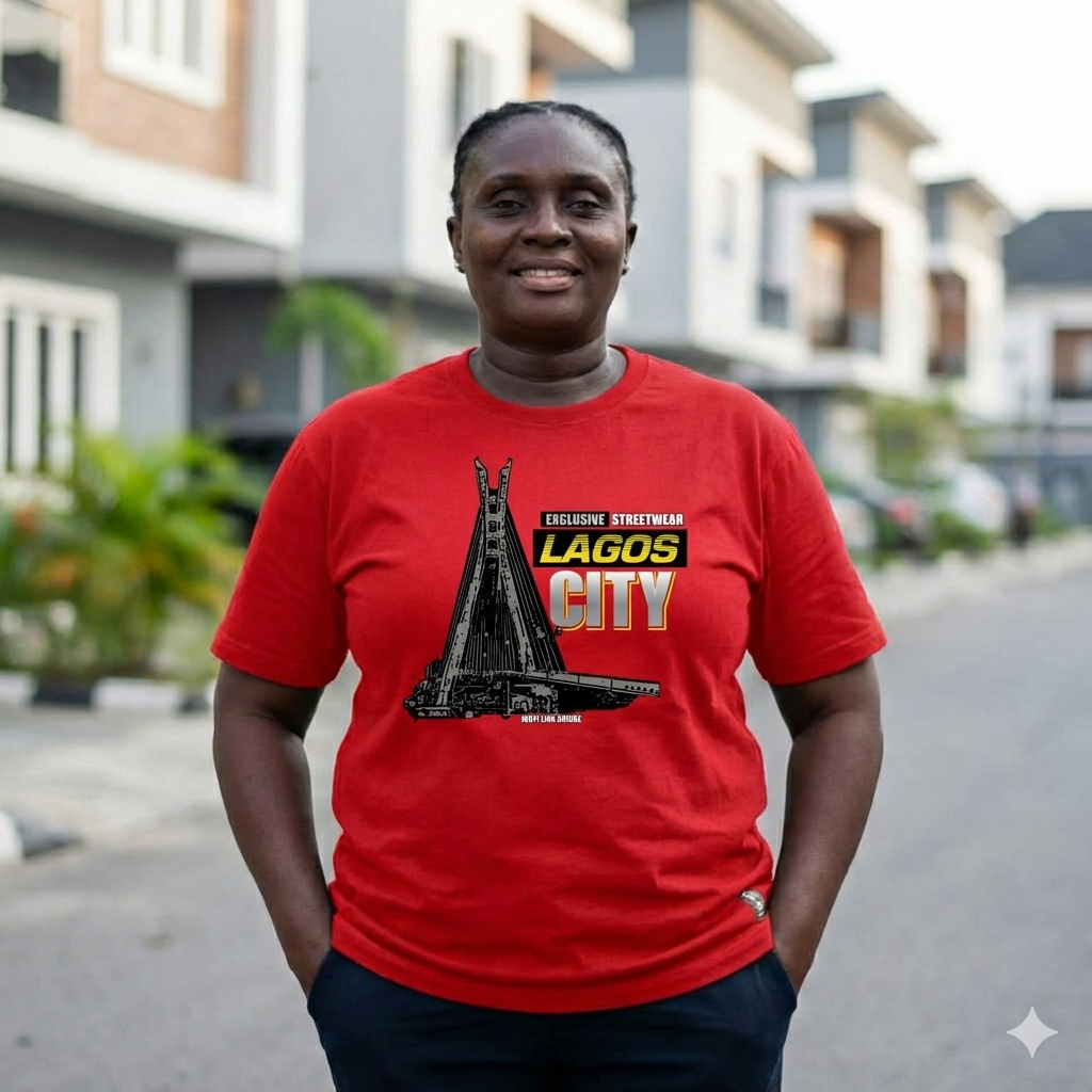 Lagos City Streetwear Unisex t-shirt