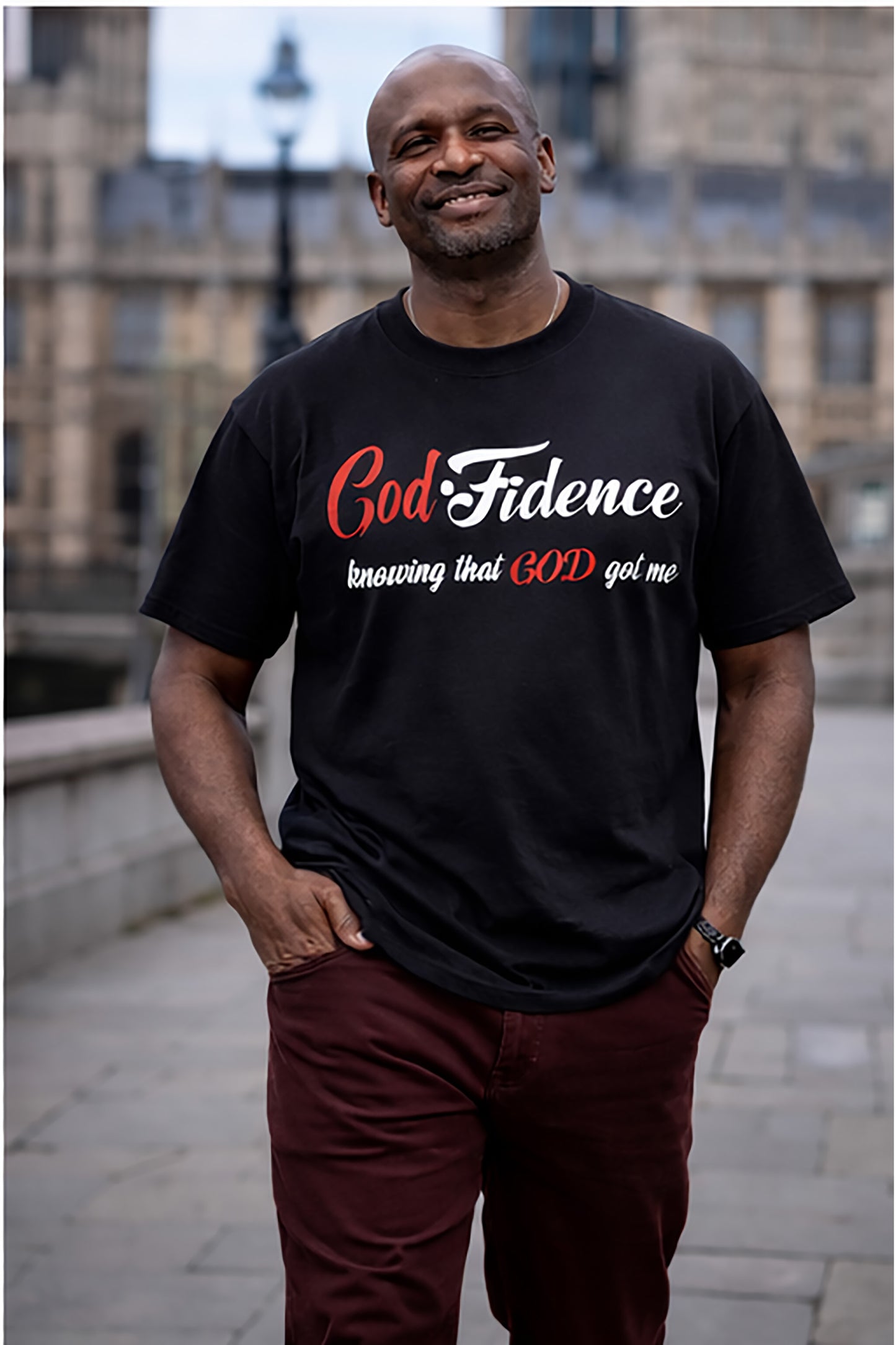 GodFidence Tee — Knowing That GOD Got Me